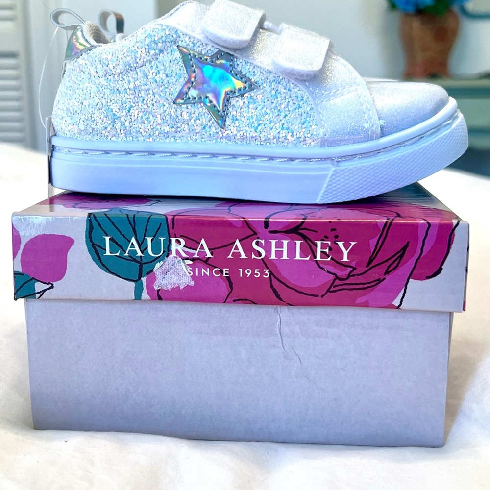 Cute Laura Ashley sneakers- toddler size 8